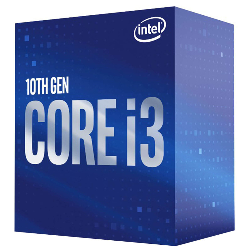 Processeur Intel® Core™ I3-10100, 4 Cores, 6Mo Cache, up to 4.30 GHz