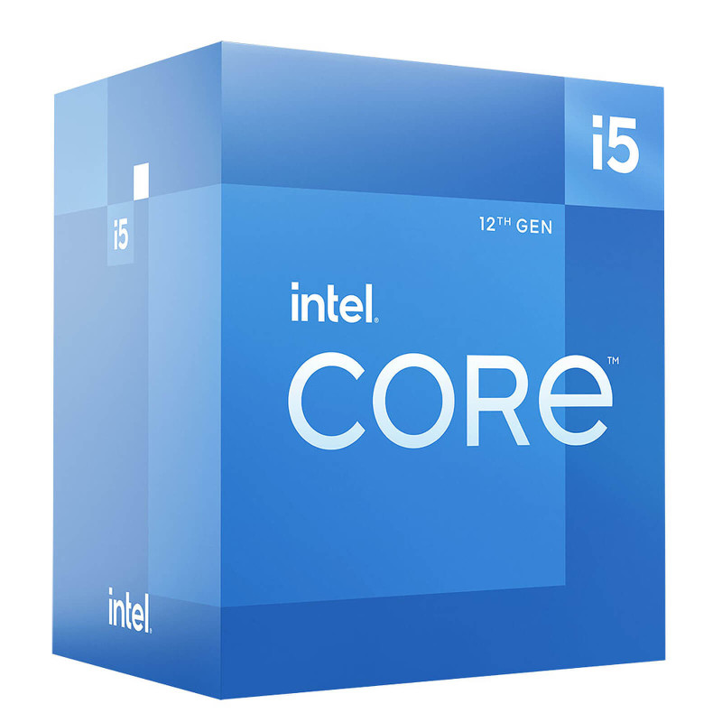 Processeur Intel® Core™ I5-12400, 6 Cores, 18Mo Cache Processeur Intel® Core™ I5-12400, 6 Cores, 18Mo Cache