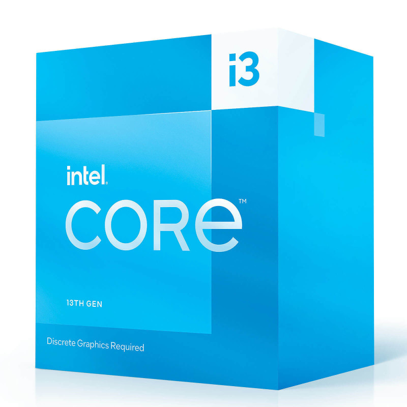 Processeur Intel® Core™ i3-13100F - 12Mo Smart Cache, jusqu'à 4,50GHz