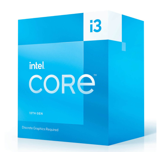 Processeur Intel® Core™ i3-13100F - 12Mo Smart Cache, jusqu'à 4,50GHz