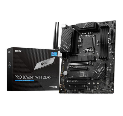 Carte Mère MSI PRO B760-P, WIFI DDR4, ATX