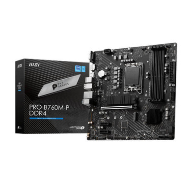 Carte Mère MSI PRO B760M-P, DDR4, mATX