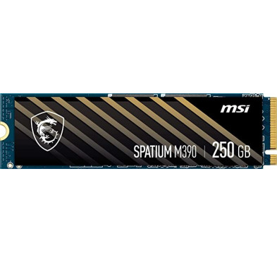 Disque Dur SSD MSI SPATIUM M390 NVMe M.2 - 250Go