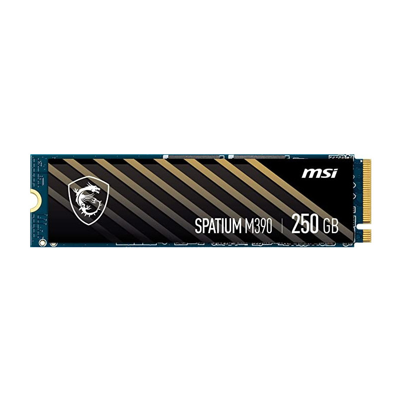 Disque Dur SSD MSI SPATIUM M390 NVMe M.2 - 250Go Disque Dur SSD MSI SPATIUM M390 NVMe M.2 - 250Go
