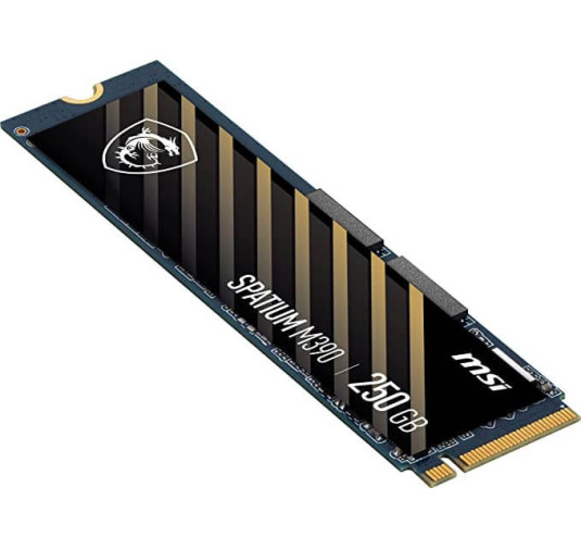 Disque Dur SSD MSI SPATIUM M390 NVMe M.2 - 250Go