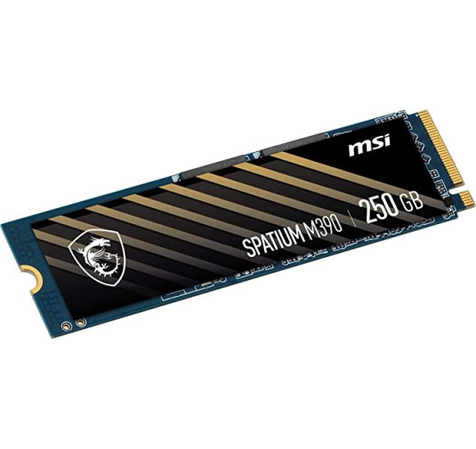 Disque Dur SSD MSI SPATIUM M390 NVMe M.2 - 250Go