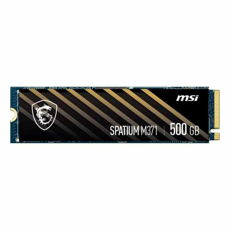 Disque dur SSD NVMe M.2 MSI SPATIUM M371 500Go - Scoop gaming