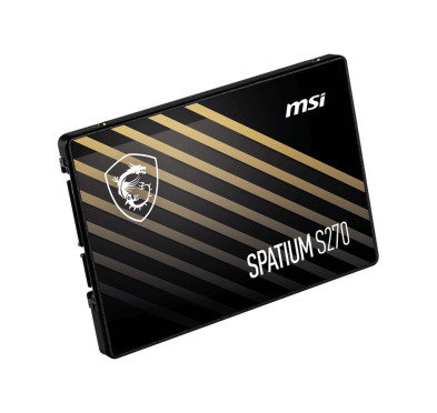 Disque dur SSD Sata 3 2.5" MSI Spatium S270 480Go
