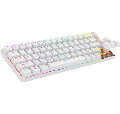 Clavier Mécanique AQIRYS MIRA, 100% Anti-ghosting, RGB -White