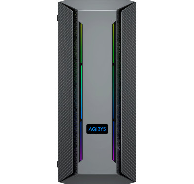 Boitier AQIRYS MIZAR - Midi tour - ATX Black