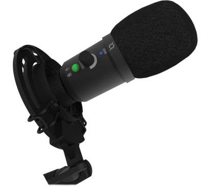 MICROPHONE AQIRYS Voyager - Filaire USB - Noir