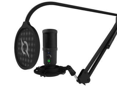 MICROPHONE AQIRYS Voyager - Filaire USB - Noir