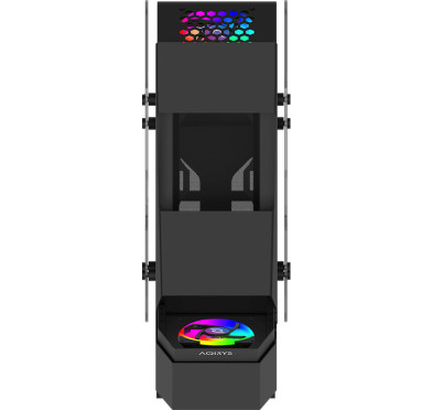 Boitier AQIRYS Pollux - Midi tour - ATX - 3 Fans -ARGB -Black
