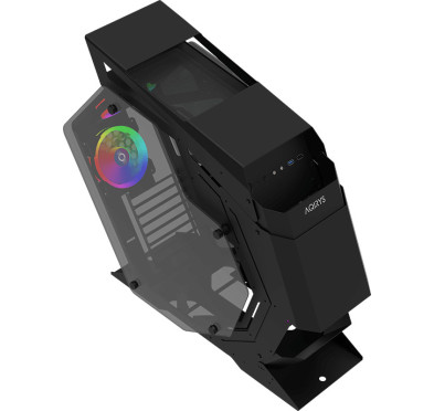 Boitier AQIRYS Pollux - Midi tour - ATX - 3 Fans -ARGB -Black
