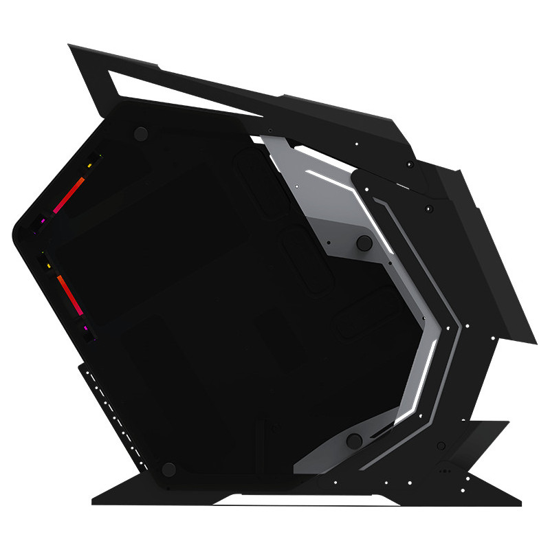 Boitier AQIRYS Pollux - Midi tour - ATX - 3 Fans -ARGB -Black Boitier AQIRYS Pollux - Midi tour - ATX - 3 Fans -ARGB -Black