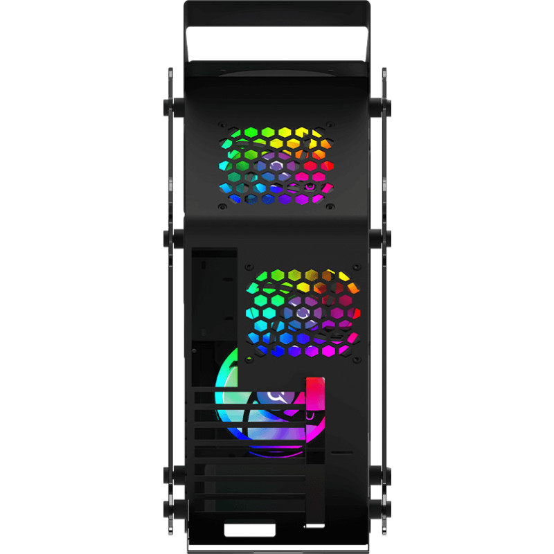 Boitier AQIRYS Pollux - Midi tour - ATX - 3 Fans -ARGB -Black Boitier AQIRYS Pollux - Midi tour - ATX - 3 Fans -ARGB -Black