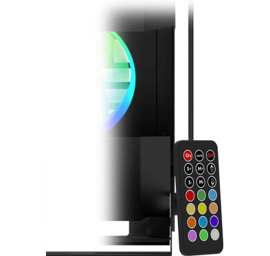 Boitier AQIRYS Pollux - Midi tour - ATX - 3 Fans -ARGB -Black