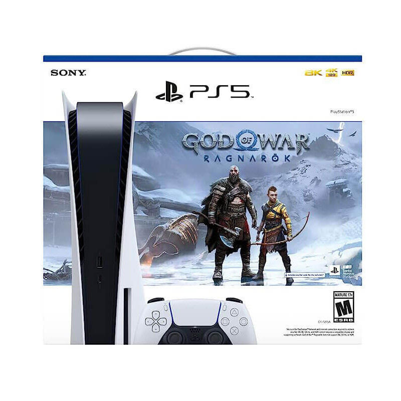 Console SONY Playstation 5 STANDARD God of War™ Ragnarök Bundle Console SONY Playstation 5 STANDARD God of War™ Ragnarök Bundle