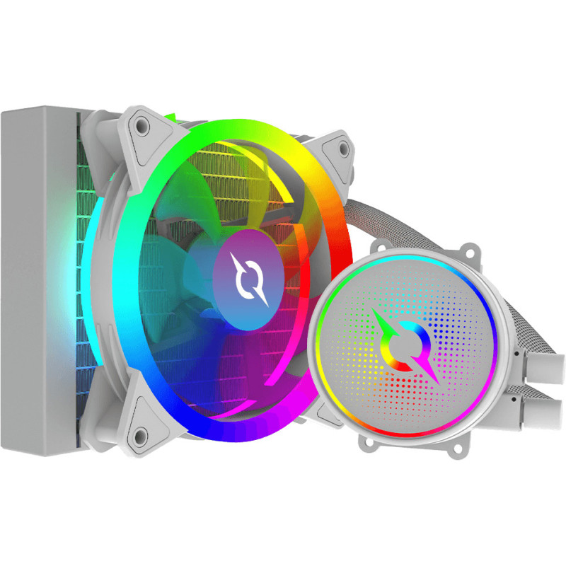 Refroidisseur processeur AQIRYS AQUARIUS 120 AIO ARGB -White