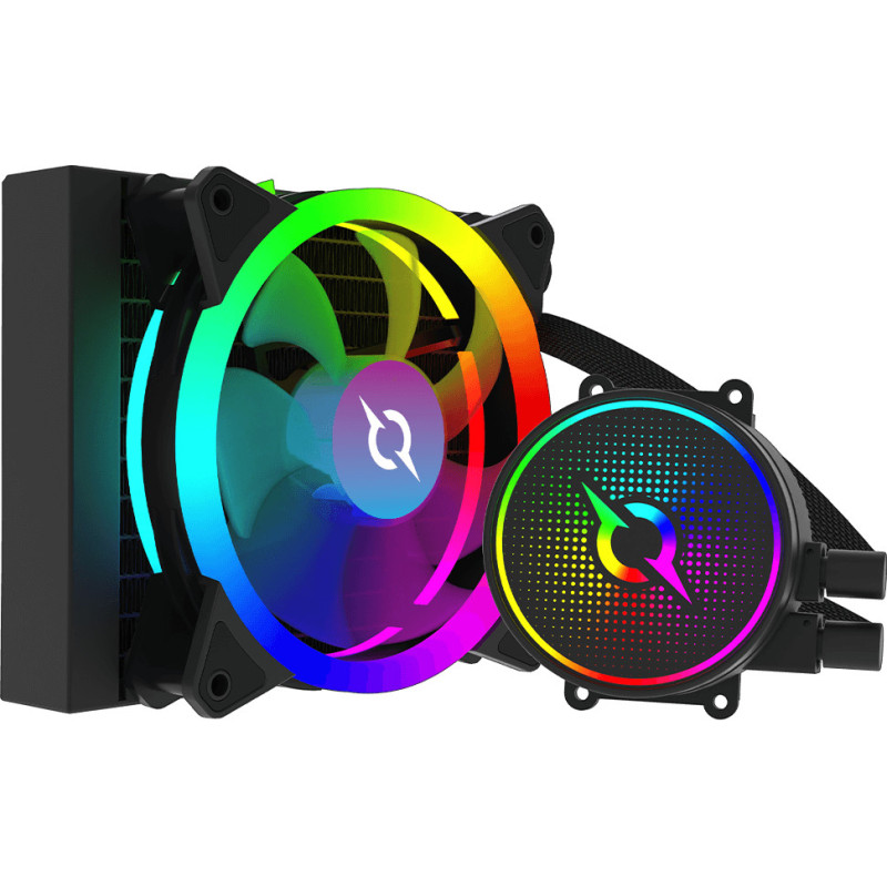 Refroidisseur processeur AQIRYS AQUARIUS 120 AIO ARGB -Black Refroidisseur processeur AQIRYS AQUARIUS 120 AIO ARGB -Black
