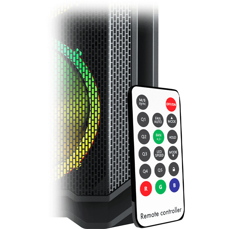 Boitier AQIRYS WEZEN - Mini tour - MATX - 4 Fans - ARGB Black Boitier AQIRYS WEZEN - Mini tour - MATX - 4 Fans - ARGB Black