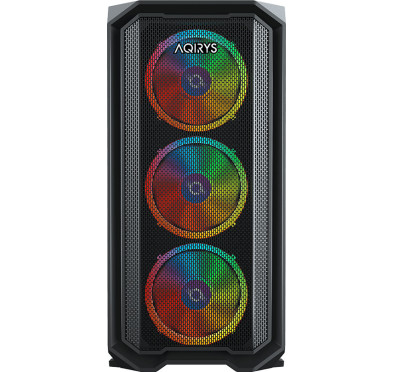 Boitier AQIRYS WEZEN - Mini tour - MATX - 4 Fans - ARGB Black