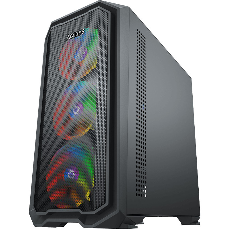 Boitier AQIRYS WEZEN - Mini tour - MATX - 4 Fans - ARGB Black Boitier AQIRYS WEZEN - Mini tour - MATX - 4 Fans - ARGB Black