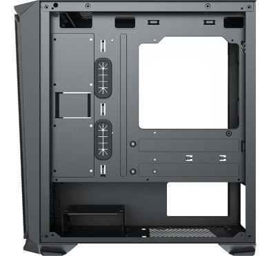 Boitier AQIRYS WEZEN - Mini tour - MATX - 4 Fans - ARGB Black