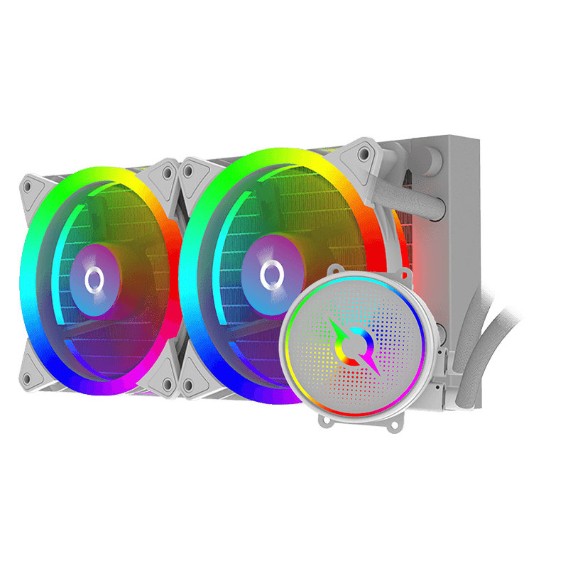 Refroidisseur processeur AQIRYS AQUARIUS 240 AIO ARGB -White Refroidisseur processeur AQIRYS AQUARIUS 240 AIO ARGB -White