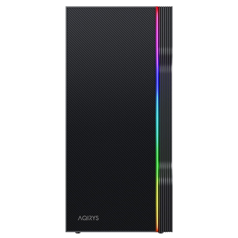 Boitier AQIRYS ELECTRE - Midi tour - ATX - 2 ventilateurs - ARGB Black Boitier AQIRYS ELECTRE - Midi tour - ATX - 2 ventilateurs - ARGB Black