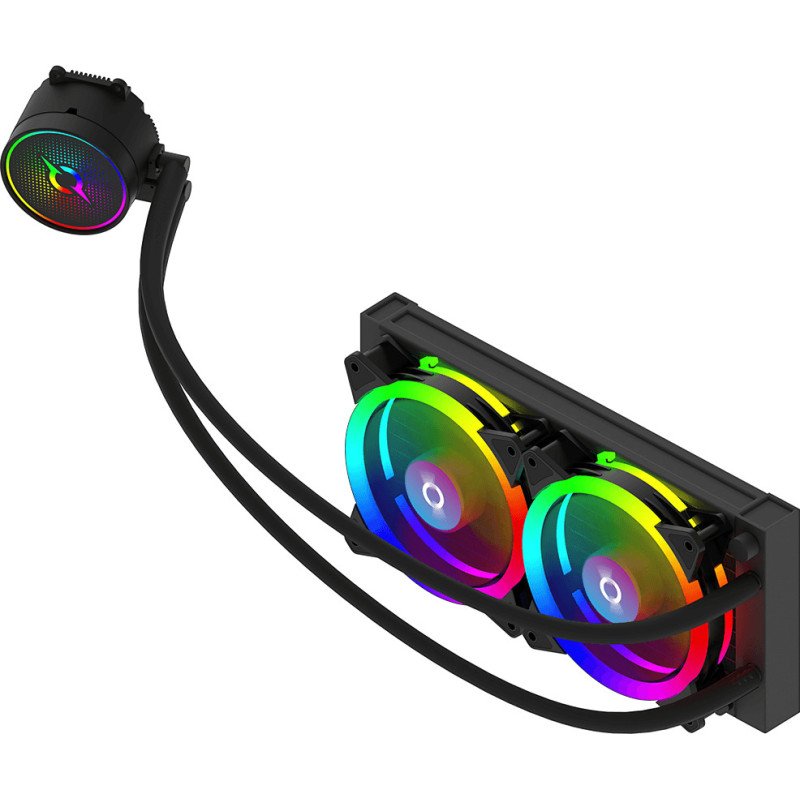 Refroidisseur processeur AQIRYS AQUARIUS 240 AIO ARGB -Black Refroidisseur processeur AQIRYS AQUARIUS 240 AIO ARGB -Black