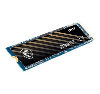 Disque dur interne SSD NVMe M.2 MSI SPATIUM M371 2 To