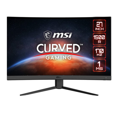 Ecran PC Gamer incurvé MSI Optix G27CQ4 E2 27" WQHD, VA, 1ms, 170Hz