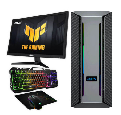 Full Setup Gamer ALPHA-Gaz, I5-10è, GTX 1660, 8G & Ecran Asus Tuf & Pack Gaming SOG
