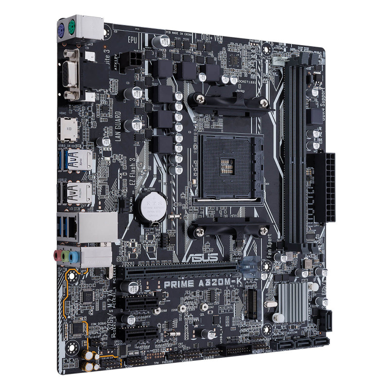 Carte Mère Asus PRIME A320M-K DDR4 Carte Mère Asus PRIME A320M-K DDR4