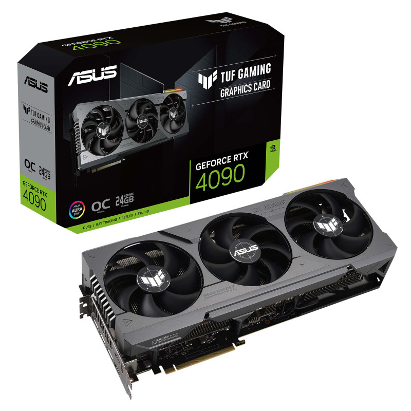 Carte graphique ASUS TUF Gaming GeForce RTX 4090 OC 24Go GDDR6X Carte graphique ASUS TUF Gaming GeForce RTX 4090 OC 24Go GDDR6X