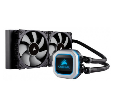 Refroidisseur CPU Liquide Corsair Watercooling H100i Pro, 240mm AIO