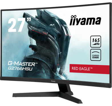 Ecran PC Gamer iiyama G-MASTER G2766HSU-B1 27" VA Incurvé, FHD, 1ms, 165Hz