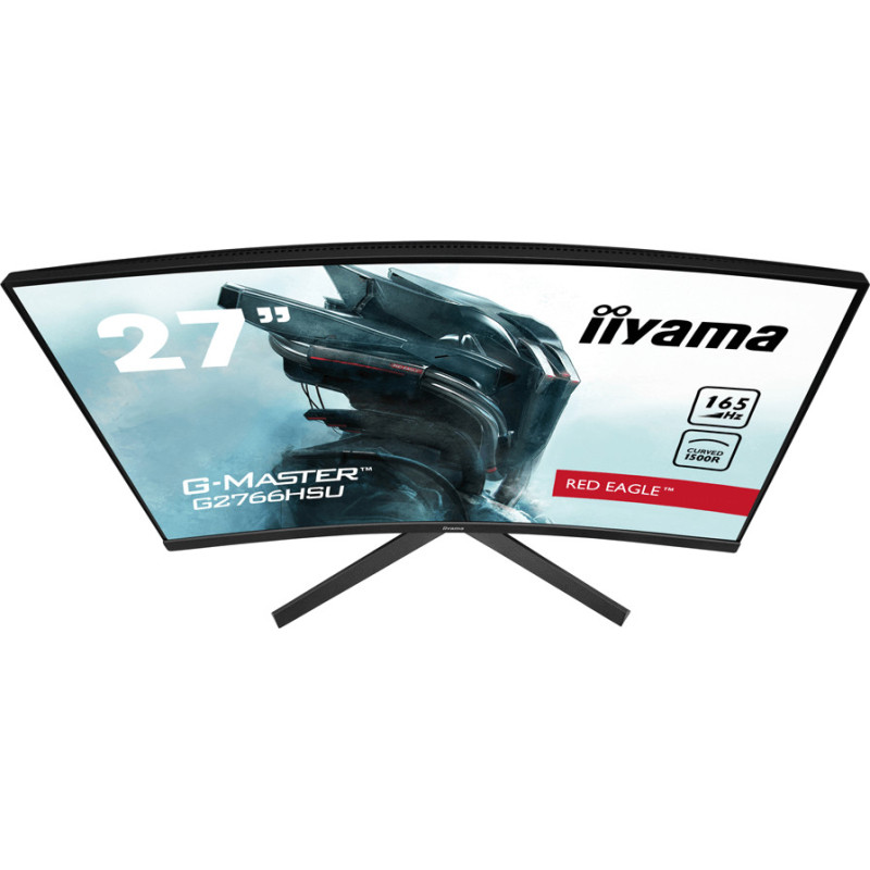 Ecran PC Gamer iiyama G-MASTER G2766HSU-B1 27" VA Incurvé, FHD, 1ms, 165Hz Ecran PC Gamer iiyama G-MASTER G2766HSU-B1 27" VA Incurvé, FHD, 1ms, 165Hz