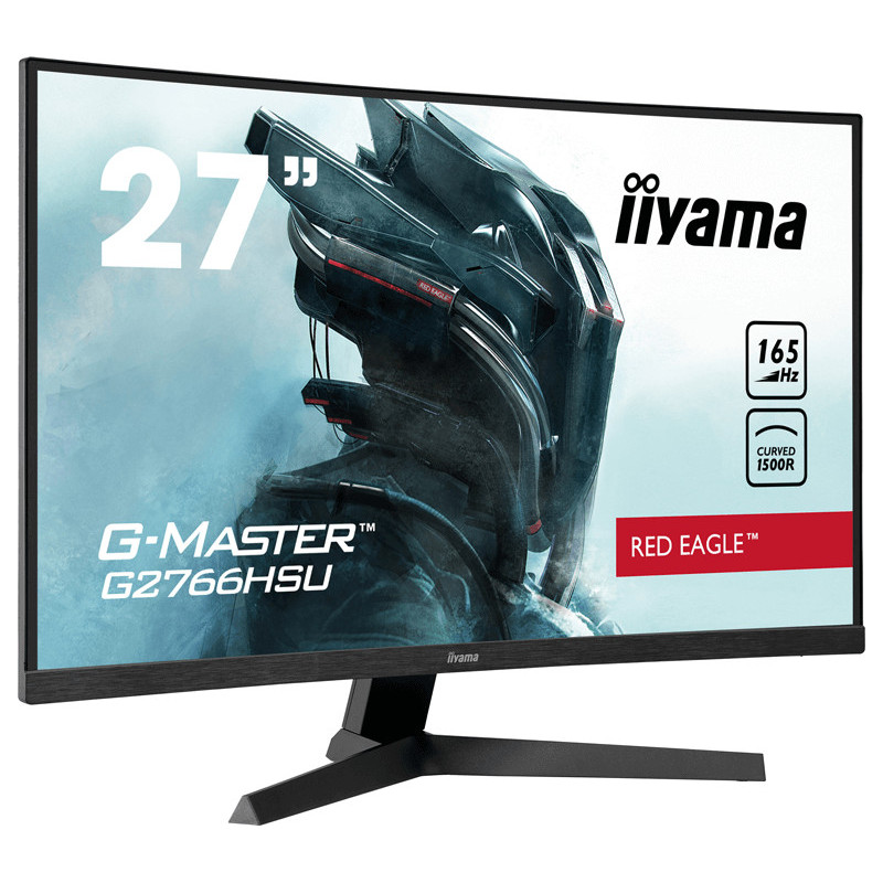 Ecran PC Gamer iiyama G-MASTER G2766HSU-B1 27" VA Incurvé, FHD, 1ms, 165Hz Ecran PC Gamer iiyama G-MASTER G2766HSU-B1 27" VA Incurvé, FHD, 1ms, 165Hz