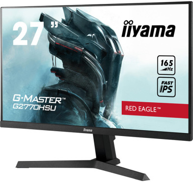 Ecran PC Gamer iiyama G-MASTER Red Eagle 27" Fast IPS, FHD, 0.8 ms, 165Hz