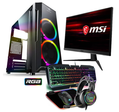 Full Setup ALPHA-Tsuzurao, RYZEN 5-3600, 8Go, GTX 1650 Ventus, 500Go SSD