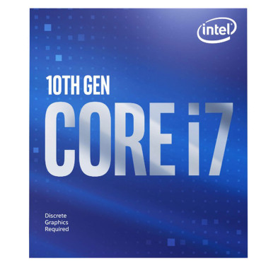 Processeur Intel Core i7-10700F, Octa Cores, up to 4.80GHz, 16 fils, 16Mo Smart Cache