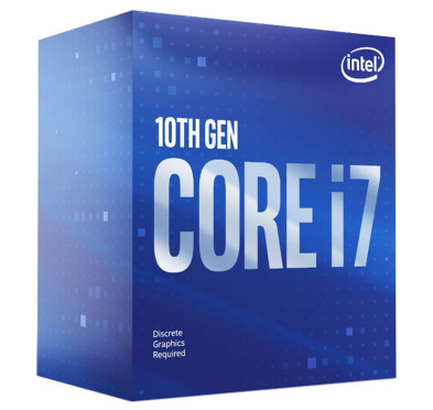 Processeur Intel Core i7-10700F, Octa Cores, up to 4.80GHz, 16 fils, 16Mo Smart Cache