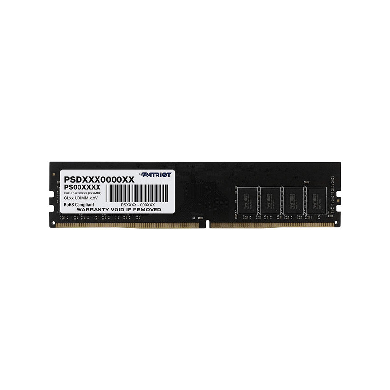 Barette Mémoire Patriot DDR4 3200MHz - 8Go Barette Mémoire Patriot DDR4 3200MHz - 8Go