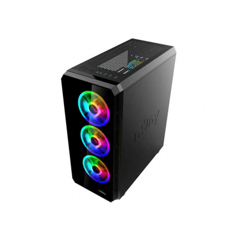Pc Gamer sur Mesure ALPHA-BLACK X, Ryzen 5-5600X, 16Go, RTX 4060 VENTUS, 500Go SSD
