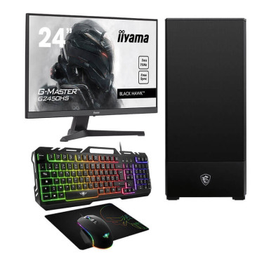 Pc Gamer sur Mesure ALPHA-Issun, i3-10ème, GTX 1650 Ventus XS OCV1, 8Go, 500Go SSD