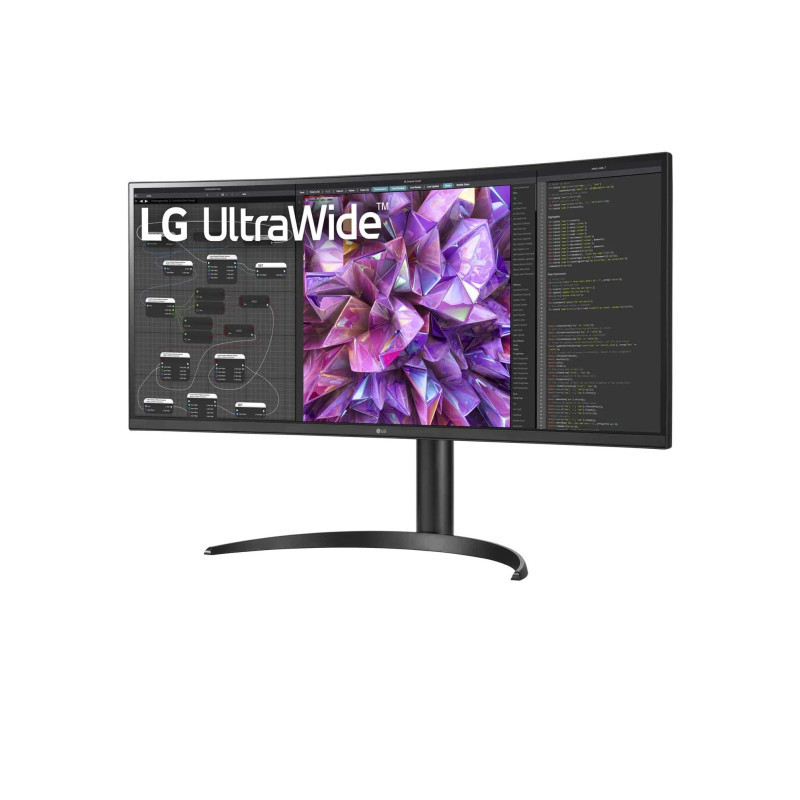 Ecran pc LG Curved Ultra wide 34" 34WQ75C-B, QHD, 60Hz