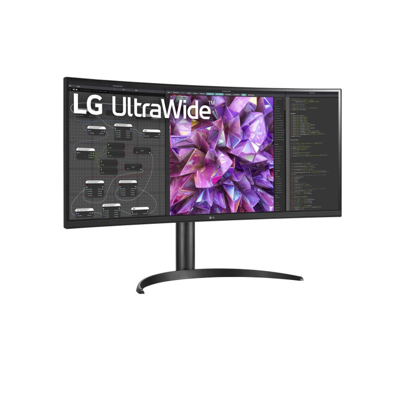 Ecran pc LG Curved Ultra wide 34" 34WQ75C-B, QHD, 60Hz