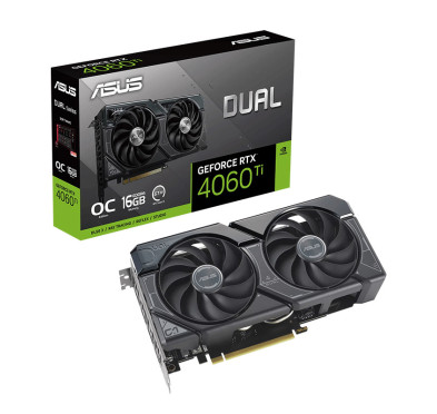 Carte graphique ASUS Dual GeForce RTX™ 4060 Ti OC Edition - 16Go GDDR6